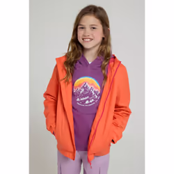 Mountain Warehouse Childrens/Kids Torrent Taped Seam Waterproof Jacket - 13 Years, Candy
