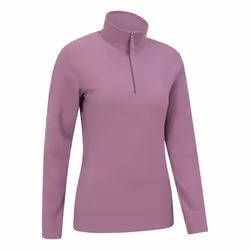Mountain Warehouse Womens/Ladies Camber II Fleece Top - S, Dusky Purple
