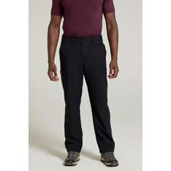 Mountain Warehouse Mens Trek Stretch Winter Trousers - 44R, Jet Black
