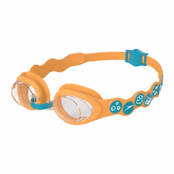 Speedo Childrens/Kids 2024 Spotted Swimming Goggles - One Size, Orange/Green