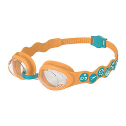 Speedo Childrens/Kids 2024 Spotted Swimming Goggles - One Size, Orange/Green