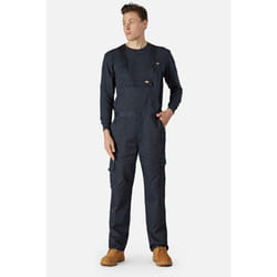Dickies Mens Bib And Brace Trouser - XXL, Dark Navy