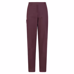 Mountain Warehouse Womens/Ladies Hiker Stretch Short Winter Trousers - 6 UK, Burgundy