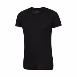 Mountain Warehouse Mens Summit II Base Layer Top - XXS, Black