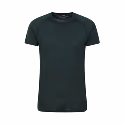 Mountain Warehouse Mens Summit II Base Layer Top - XXS, Green