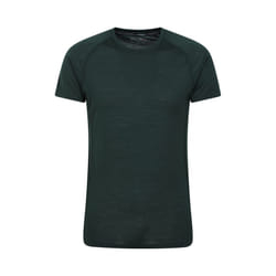 Mountain Warehouse Mens Summit II Base Layer Top - XXS, Green