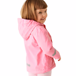 Regatta Childrens/Kids Luna The Unicorn Waterproof Jacket - 5-6 Years, Sweet Pink