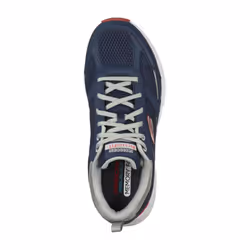 Skechers Mens Oak Canyon Verketta Leather Trainers - 6 UK, Navy/Grey