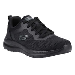 Skechers Womens/Ladies Bountiful Quick Path Plain Trainers - 8 UK, Black