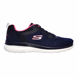 Skechers Womens/Ladies Bountiful Quick Path Plain Trainers - 4 UK, Navy/Hot Pink