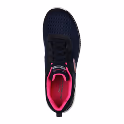 Skechers Womens/Ladies Bountiful Quick Path Plain Trainers - 4 UK, Navy/Hot Pink