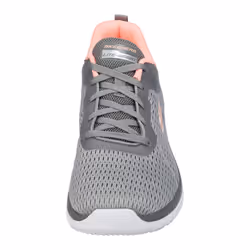 Skechers Womens/Ladies Bountiful Quick Path Plain Trainers - 5 UK, Grey/Coral