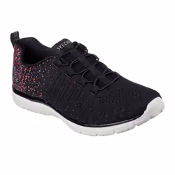 Skechers Womens/Ladies Virtue Trainers - 3 UK, Black/Pink
