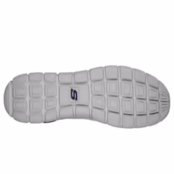 Skechers Mens Track Knockhill Action Leather Trainers - 10 UK, Navy/Orange