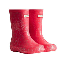 Hunter Girls First Giant Glitter Wellington Boots - 8 UK Child, Thrift