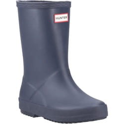 Hunter Childrens/Kids First Classic Matte Wellington Boots - 6 UK Child, Navy
