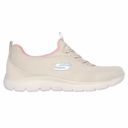 Skechers Womens/Ladies Summits New Nature Trainers - 4 UK, Natural/Pink
