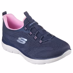 Skechers Womens/Ladies Summits New Nature Trainers - 8 UK, Navy/Pink