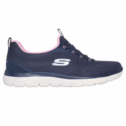 Skechers Womens/Ladies Summits New Nature Trainers - 8 UK, Navy/Pink