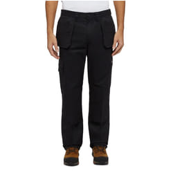 Dickies Mens Everyday Holster Pocket Work Trousers - 34L, Black