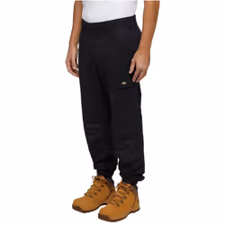 Dickies Womens/Ladies Twill Cargo Pocket Jogging Bottoms - S, Black