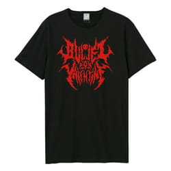 Amplified Unisex Adult Black Metal Font Bullet For My Valentine T-Shirt - XS, Black