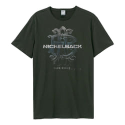 Amplified Unisex Adult Dark Horse Nickelback T-Shirt - XS, Charcoal