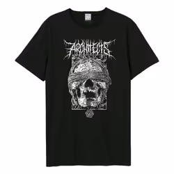 Amplified Unisex Adult Skull Death Metal Architects T-Shirt - XXL, Black