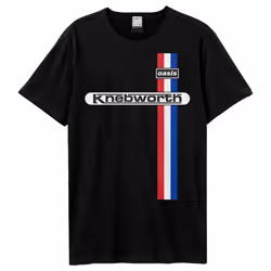 Amplified Unisex Adult Knebworth Oasis T-Shirt - XS, Black