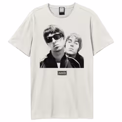 Amplified Unisex Adult Boxed Oasis T-Shirt - XS, Vintage White