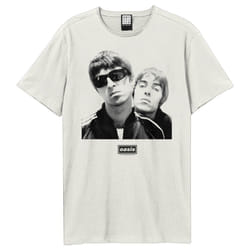 Amplified Unisex Adult Boxed Oasis T-Shirt - XS, Vintage White