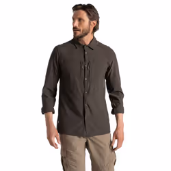 Craghoppers Mens Nosilife Long-Sleeved Shirt - S, Woodland Green