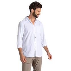 Craghoppers Mens Nuoro II Nosilife Shirt - L, White