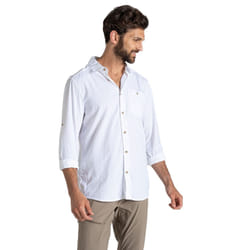 Craghoppers Mens Nuoro II Nosilife Shirt - L, White