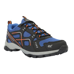 Regatta Mens Vendeavour Waterproof Walking Shoes - 6 UK, Olympian Blue/Black/Tango