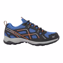 Regatta Mens Vendeavour Waterproof Walking Shoes - 6 UK, Olympian Blue/Black/Tango