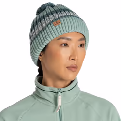 Craghoppers Womens/Ladies National Trust Gorse Stripe Beanie - M-L, Pale Pistachio