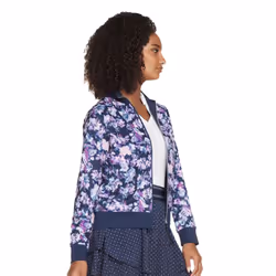 Skechers Womens/Ladies Misty Floral Reversible Jacket - S, Blue/Lavender