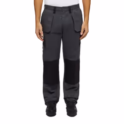 Dickies Mens Holster Pocket Trousers - 38L, Charcoal Black