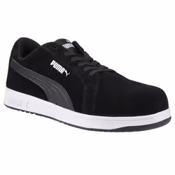Puma Safety Unisex Adult Iconic Low Safety Shoes - 4 UK, Black