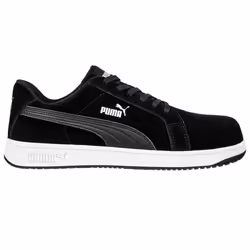 Puma Safety Unisex Adult Iconic Low Safety Shoes - 4 UK, Black