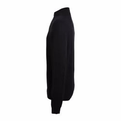 Premier Mens Zip Neck Sweatshirt - 5XL, Black