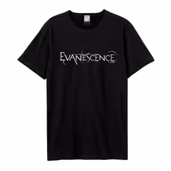 Amplified Unisex Adult Evanescence Logo T-Shirt - XS, Black