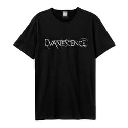 Amplified Unisex Adult Evanescence Logo T-Shirt - XS, Black