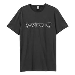 Amplified Unisex Adult Evanescence Logo T-Shirt - XS, Charcoal