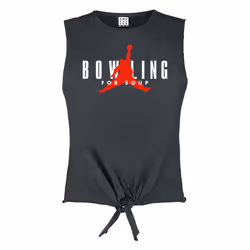 Amplified Womens/Ladies Slamp Dump Bowling For Soup Sleeveless Tank Top - S, Charcoal