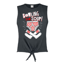 Amplified Womens/Ladies Pants And Socks Bowling For Soup Sleeveless Tank Top - XL, Charcoal