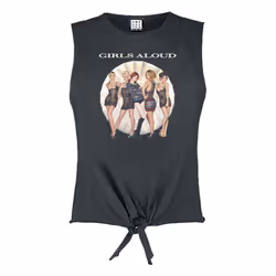 Amplified Womens/Ladies Solar Photo Girls Aloud Sleeveless Tank Top - XL, Charcoal