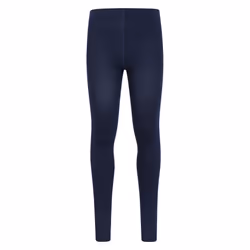 Mountain Warehouse Girls Brushed Isotherm Leggings - M-L, Navy
