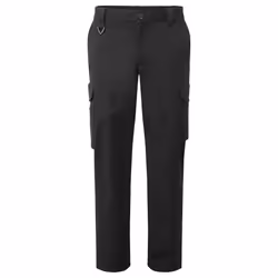 Premier Unisex Adult Premier Stretchchecker Cargo Trousers - 32L, Black